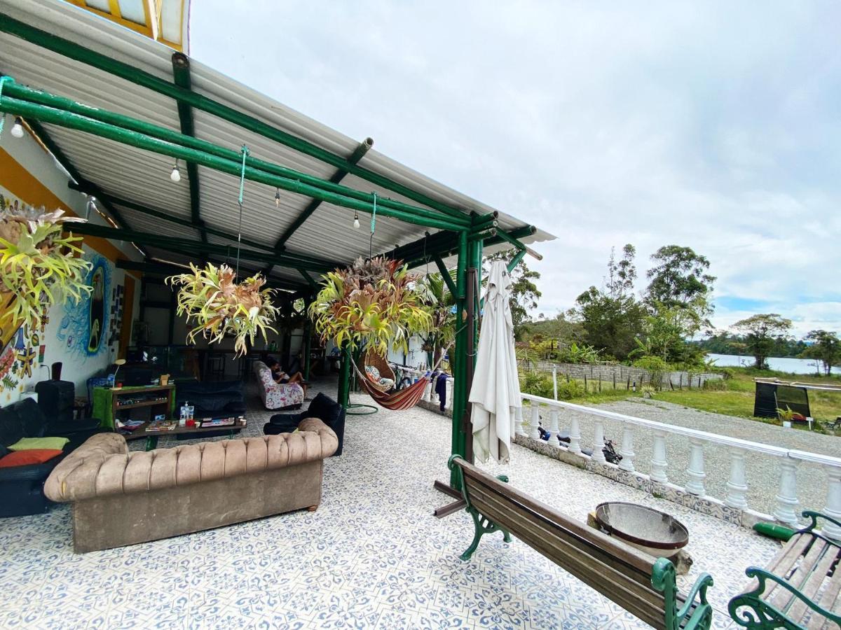 Alegria Hostel Boutique Guatapé 外观 照片