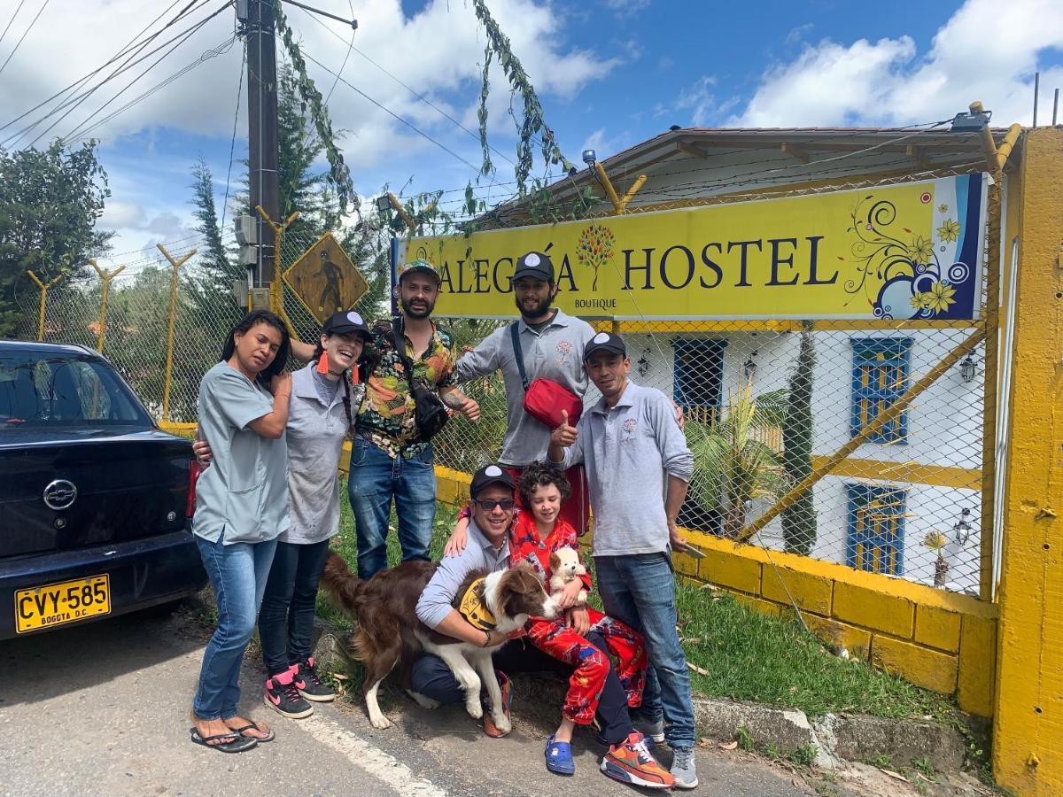 Alegria Hostel Boutique Guatapé 外观 照片