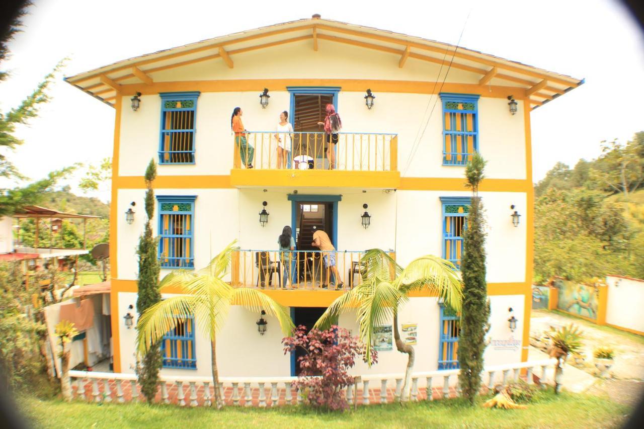 Alegria Hostel Boutique Guatapé 外观 照片
